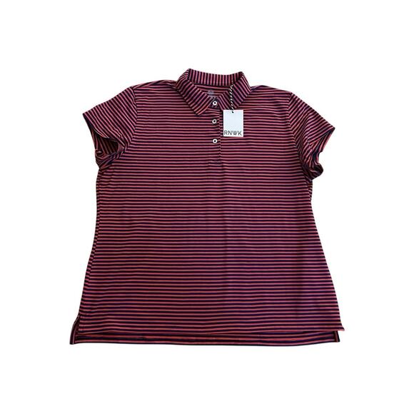 RNWK Renwick Sport Stretch Short Sleeve Cotton Polo Size XL NWT Retail $90 - Picture 1 of 9